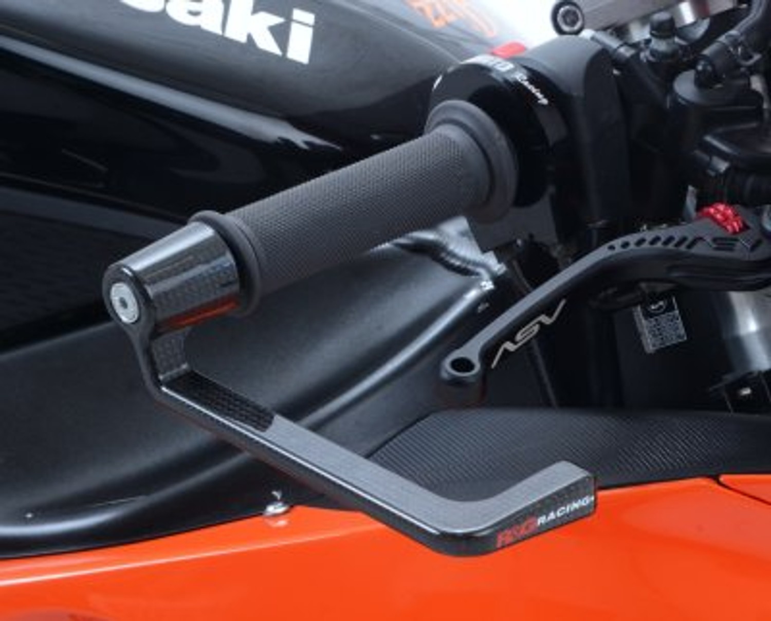 パーツ Pure carbon Fibre Brake Lever Guard R&G Racing Pure Carbon Fibre Brake Lever Guard for Kawasaki ZX-6R